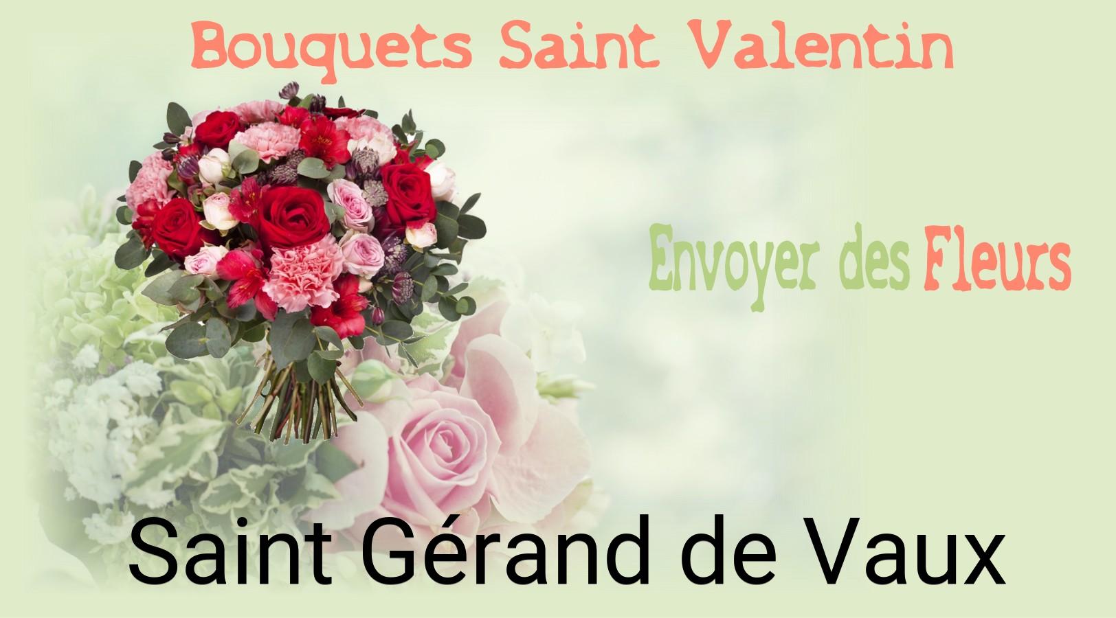 Roses de Saint-Valentin livrées à Saint-Gérand-de-Vaux